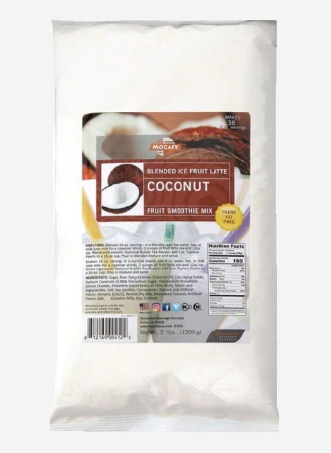 Coconut Fruit Latte Mocafé